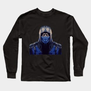 Sub-Zero in Lowpoly Style Long Sleeve T-Shirt